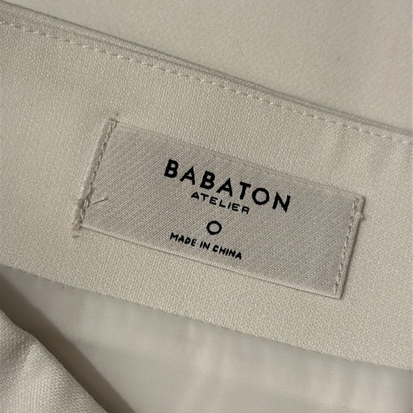 Babaton Cream Mini Skirt - Picture 7 of 10